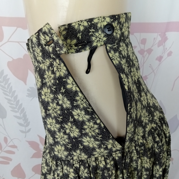 ESCADA BY MARGARETHA LEY LONG SKIRT SIZE 34 GREEN - Picture 7 of 9